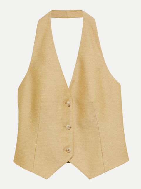 Comma Neckholder-Weste bei Robert Ley