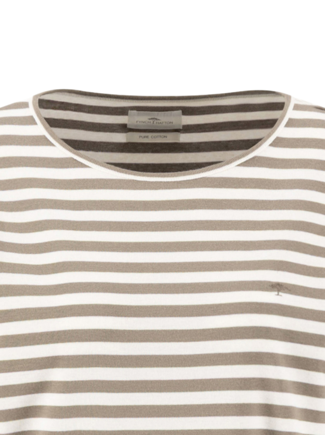 Fynch-Hatton Langarmshirt mit Streifenmuster bei Robert Ley