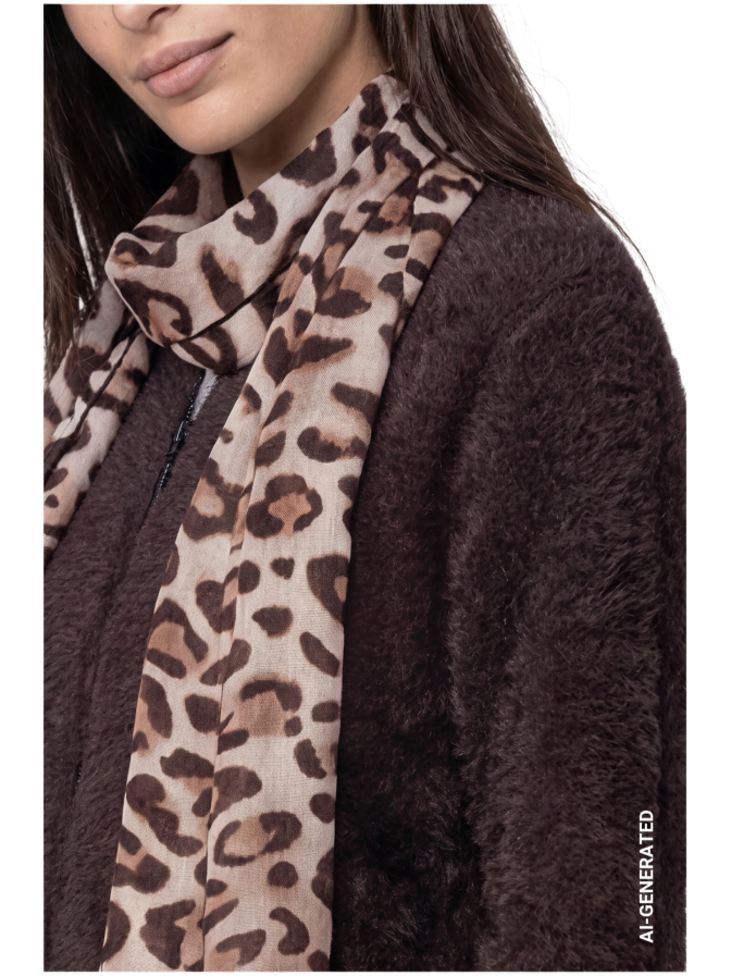 Monari Schal mit Leoprint bei Robert Ley
