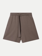 10 Days Kurze Fleeceshorts mit Gürtel 1318-moonrock bei Robert Ley