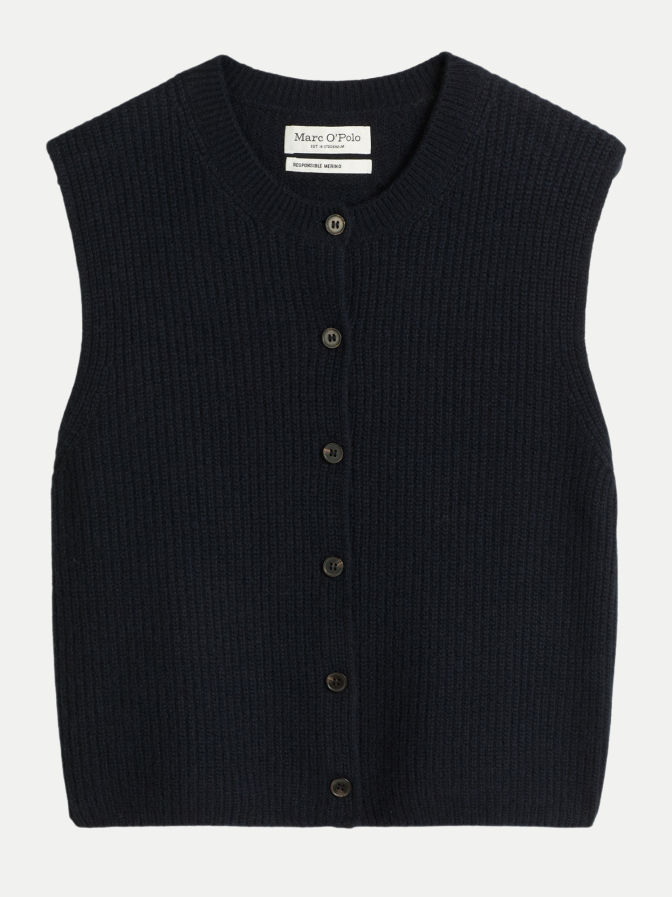 Marc O'Polo Ärmellose Strickweste bei Robert Ley