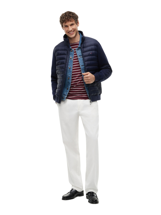 Tommy Hilfiger Steppjacke mit abgesetzten Ärmeln bei Robert Ley
