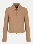 Marc Cain Kurze Walkjacke aus Wolle 620-tannin bei Robert Ley