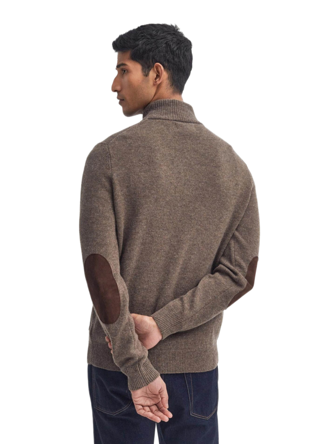 Barbour Wollpullover mit Troyer-Kragen bei Robert Ley