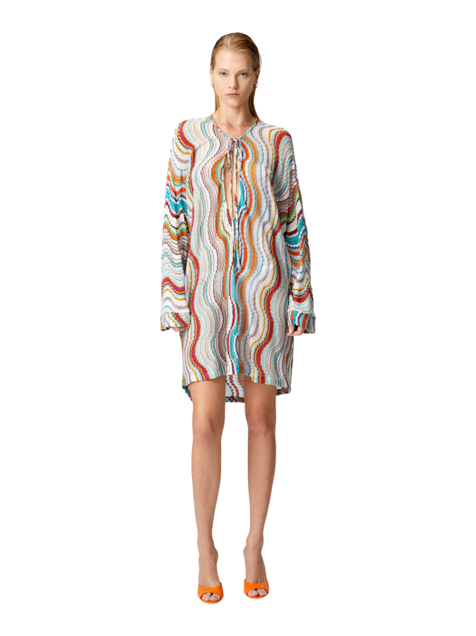 MISSONI Kaftan mit Lamé-Wellenmotiv bei Robert Ley