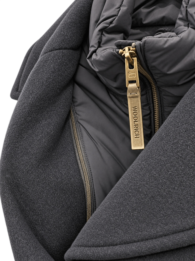 WOOLRICH Cabanjacke 2in1 aus Wollmischung bei Robert Ley
