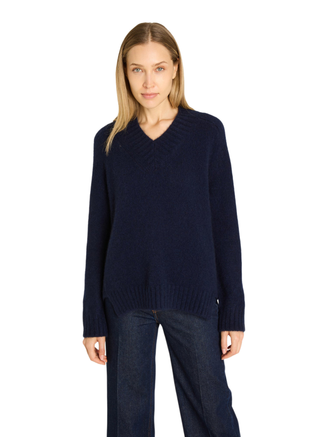 LU REN Kaschmir-Pullover Deene mit Seidenanteil bei Robert Ley