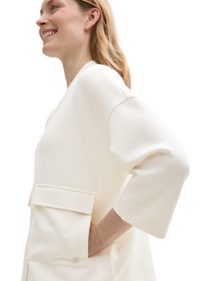 Tom Tailor Sweatjacke aus Scuba bei Robert Ley