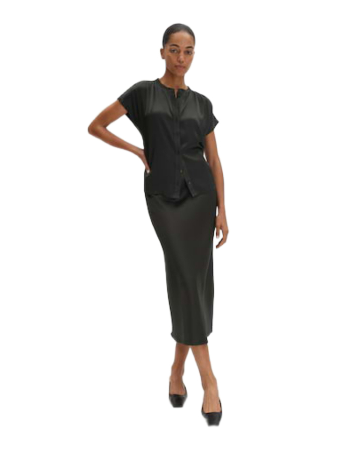 someday Jerseyshirt Koralie detail im Materialmix bei Robert Ley