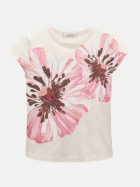 Dorothee Schumacher T-Shirt mit floralem Print 034-poppy flower pink bei Robert Ley