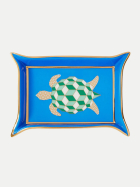 Jonathan Adler Ablageschale Turtle Valet Tray Blue bei Robert Ley