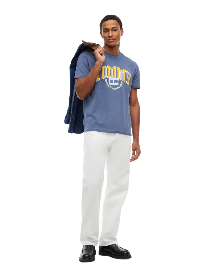 Tommy Jeans T-Shirt mit Logo-Print bei Robert Ley