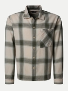 Pierre Cardin Hemd mit Kentkragen 5215-Dusty Olive bei Robert Ley