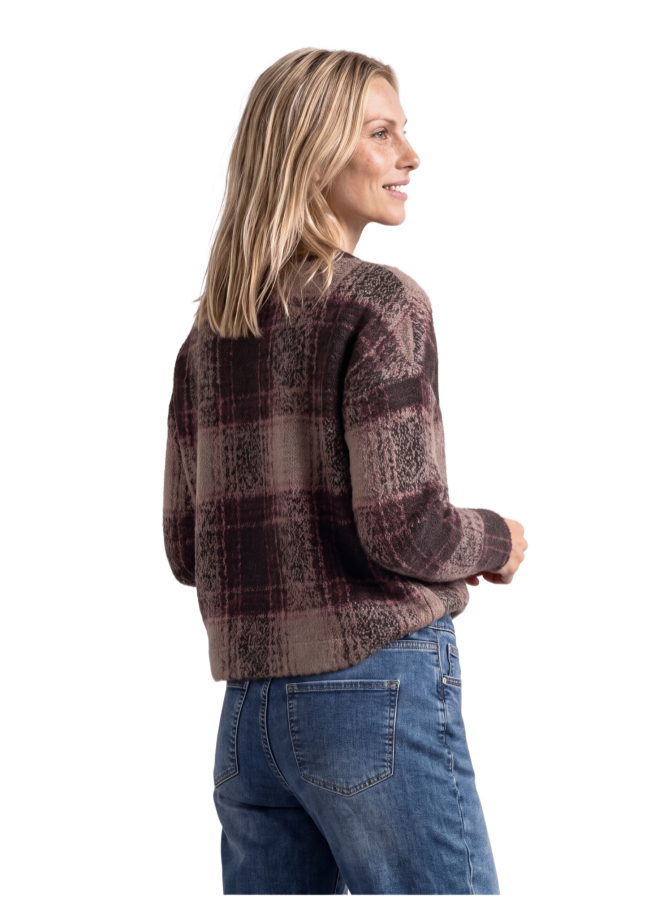 Street One Regular-Fit Pullover check style bei Robert Ley