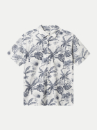 Gabba Piqué-Jersey Hemd Sven flower mix bei Robert Ley