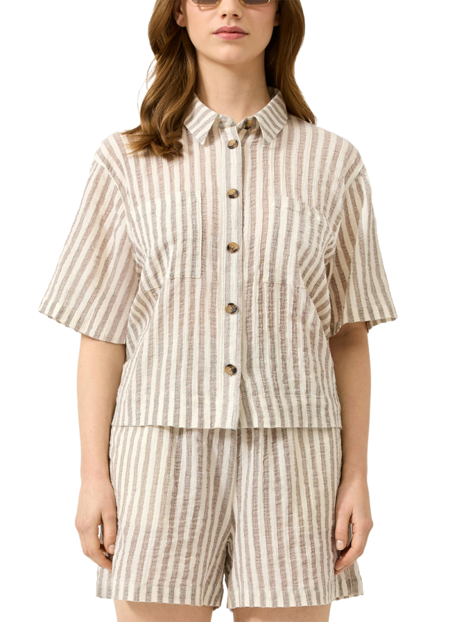Q/S designed by Bluse mit Streifen bei Robert Ley