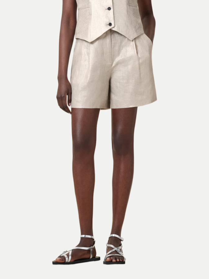 ALLSAINTS Relaxed-Fit Leinenshort Averie bei Robert Ley