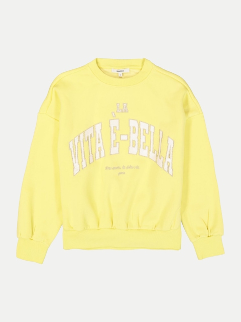 GARCIA Sweatshirt mit Schriftzug bei Robert Ley