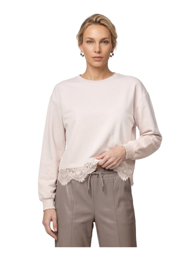 Monari Sweatshirt mit Spitze bei Robert Ley