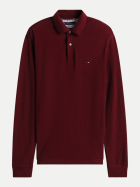 Tommy Hilfiger Langarm-Poloshirt XIH-RED bei Robert Ley