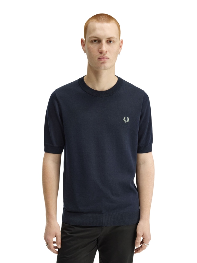 Fred Perry T-Shirt in Strick-Qualität bei Robert Ley