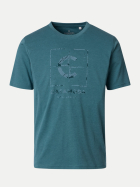 Casamoda T-Shirt,O-Neck 394-394 tUErkis bei Robert Ley