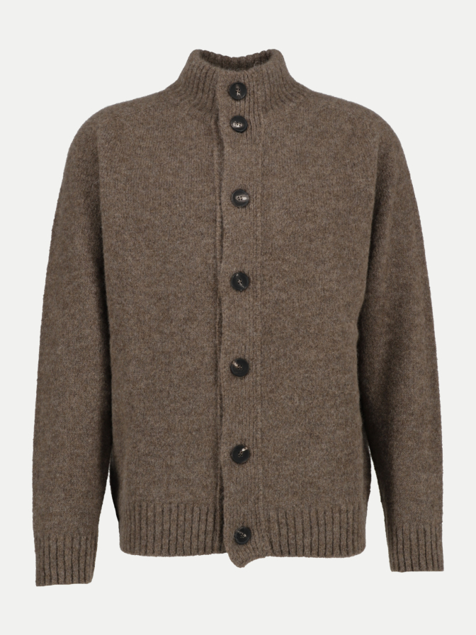 Filippo De Laurentiis Strickjacke mit Stehkragen bei Robert Ley