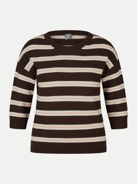 Rabe Moden Strickpullover mit Streifenmuster bei Robert Ley