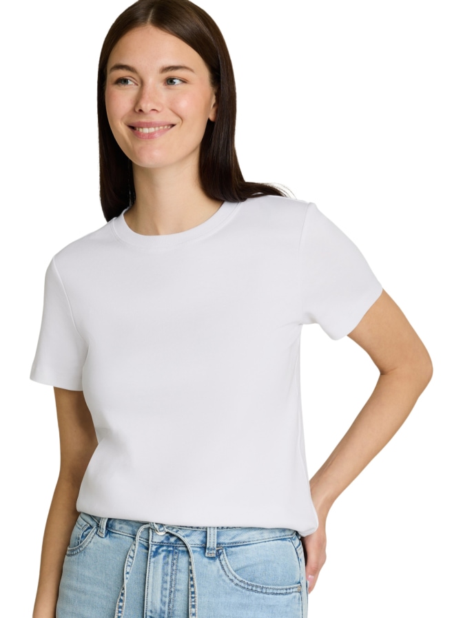 Tom Tailor Casual T-Shirt Basic bei Robert Ley