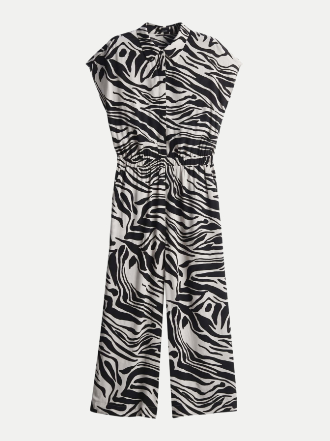 someday Jumpsuit Cetara mit Animalprint bei Robert Ley