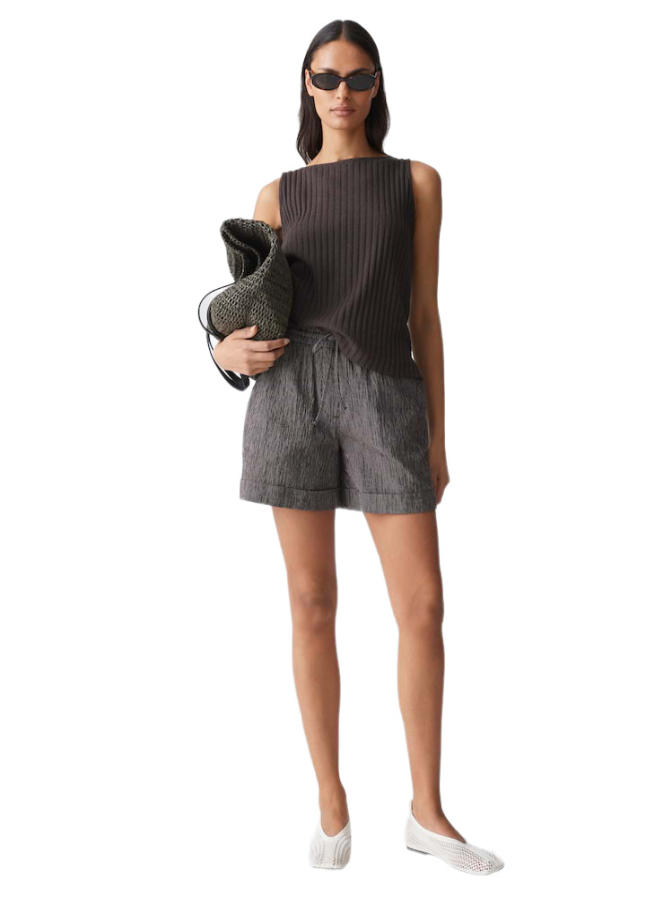 Opus Shorts Malky mit Crinkle Effekt bei Robert Ley