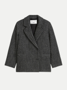 Marc O'Polo DENIM Relaxed-Fit Tweed-Blazer 0532-Dark Grey_Multi_01 bei Robert Ley