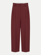 Rossi O-Shape Bundfaltenhose Noa 580-Merlot bei Robert Ley