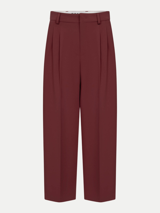 Rossi O-Shape Bundfaltenhose Noa bei Robert Ley