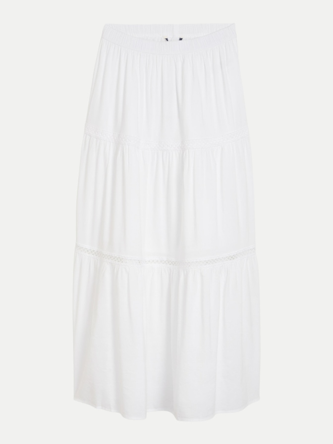 Tom Tailor Denim Maxi Rock mit elastischem Bund bei Robert Ley