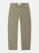 Cambio Barrel-Leg Jeans Elin 630 soft khaki-Cambio bei Robert Ley