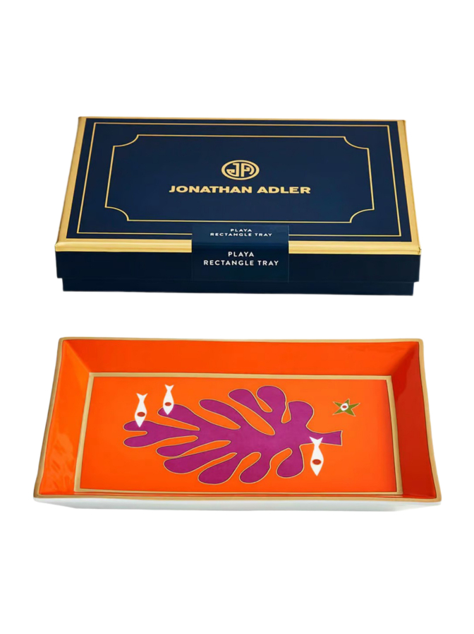 Jonathan Adler Ablageschale Playa Rectangle bei Robert Ley