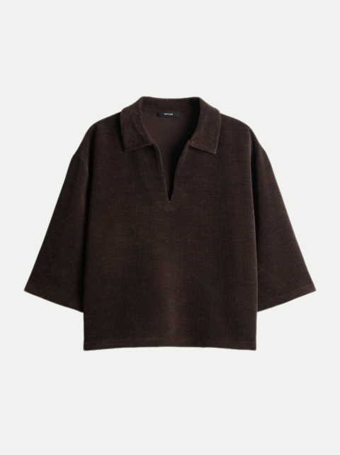 Opus Polo Sweat aus Cord Gicky bei Robert Ley