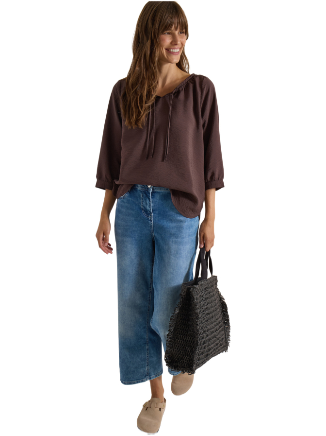 Cecil Carmen Bluse mit 3/4 Arm bei Robert Ley