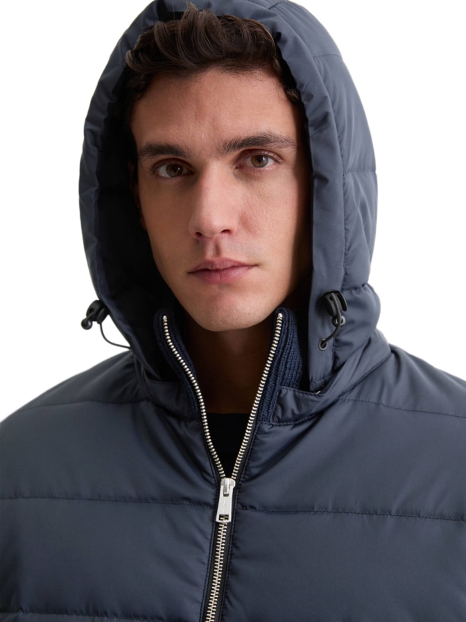 Marc O'Polo Hybridjacke mit Strickärmeln bei Robert Ley