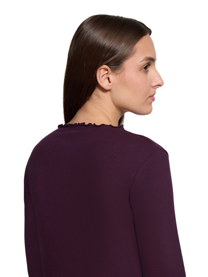 Cartoon Langarmshirt mit Wellensaum bei Robert Ley