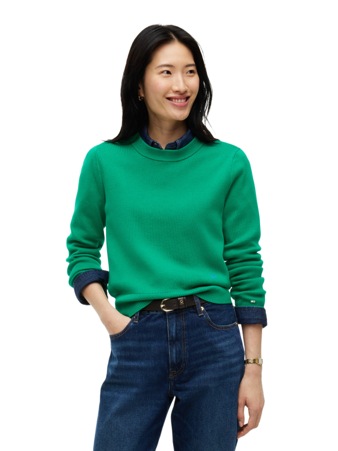 Tommy Hilfiger Basic Rundhalspullover bei Robert Ley