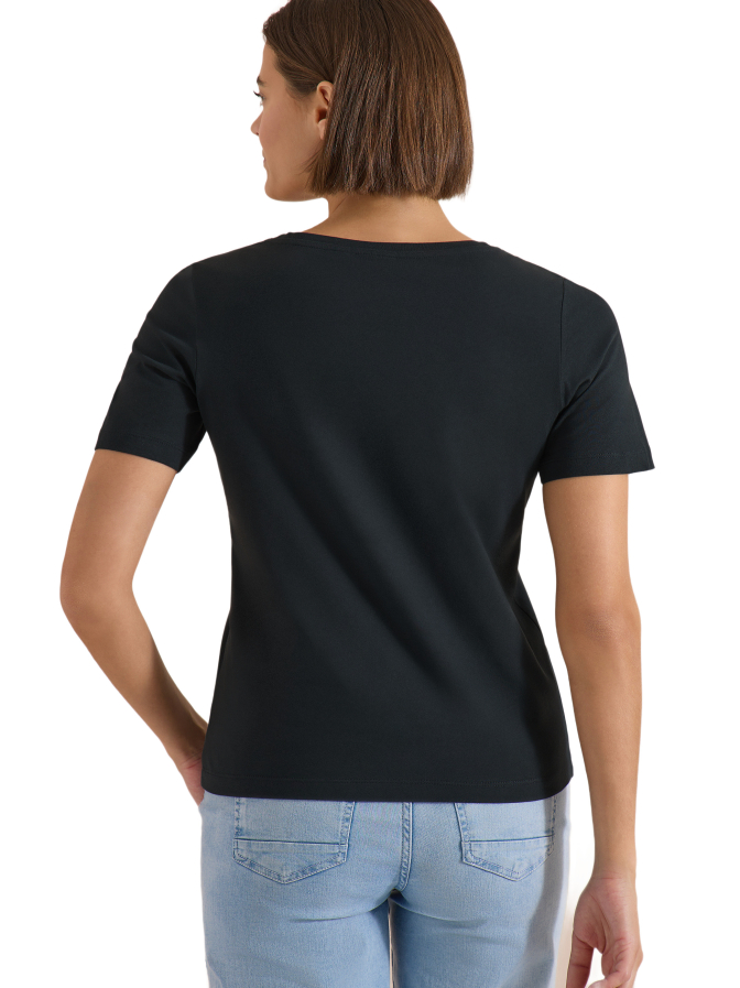 Cecil T-Shirt mit Schriftzug bei Robert Ley