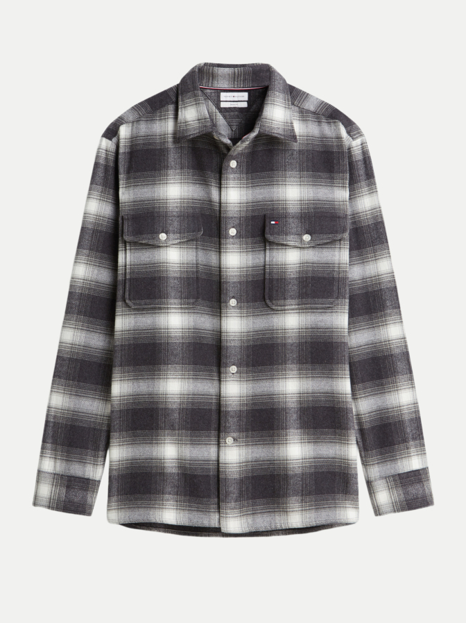 Tommy Hilfiger Overshirt mit Karo-Muster bei Robert Ley