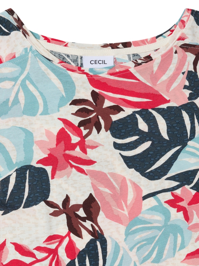 Cecil T-Shirt mit U-Boot-Ausschnitt bei Robert Ley