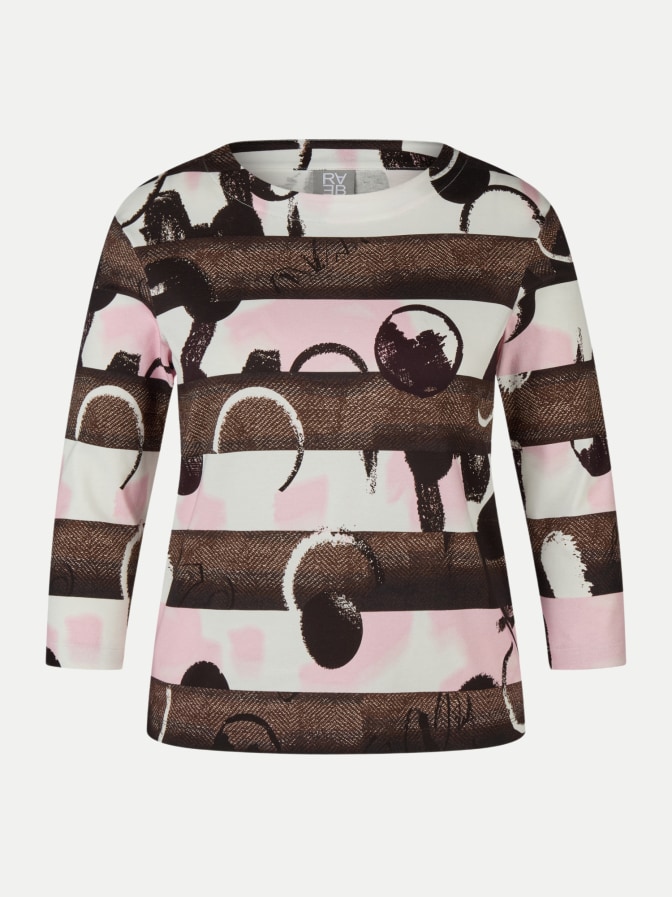Rabe Moden Langarmshirt mit Streifenmuster bei Robert Ley