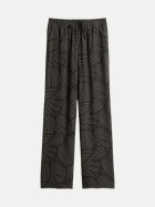Opus Wide- Leg Hose Marou botanical 900-black bei Robert Ley
