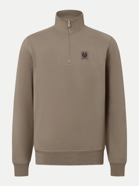 Belstaff Sweatshirt mit Troyer-Kragen bei Robert Ley