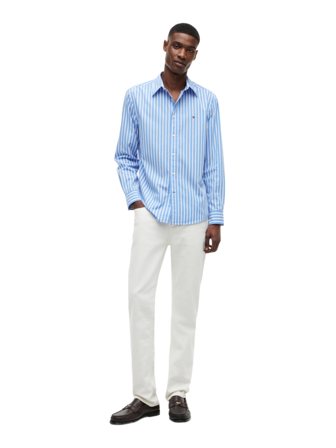 Tommy Hilfiger Regular-Fit Hemd mit Streifenmuster bei Robert Ley