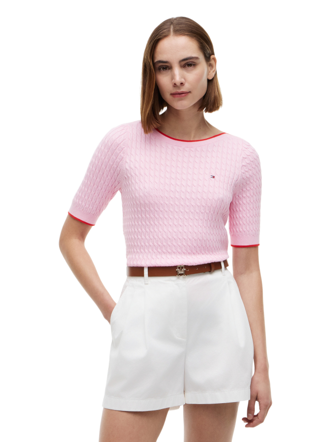 Tommy Hilfiger Kurzarm Pullover bei Robert Ley